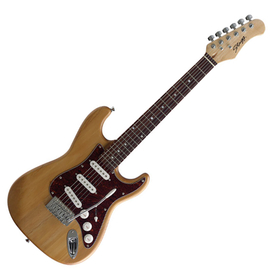 Учнівська електрогітара 3/4, форма: Stratocaster Stagg S300 3/4 NS, image 
